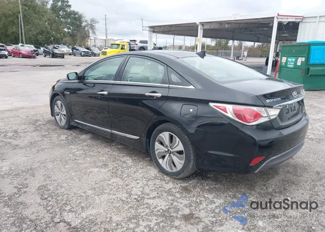 2015 Hyundai Sonata Hybrid Limited из США, поврежденный, VIN KMHEC4A45FA124611
